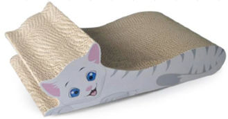 China Cardboard toys for lovely cats supplier