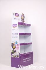 China Colorful Cardboard  Displays For Children's  Nutriments supplier