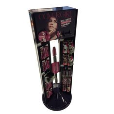 China Covergirl Corrugated Cardboard Paper Display Rack, Cardboard paper stand for Covergirl cosmetics supplier